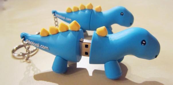 Geoloqi USB Drives at Google I/O!